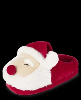 Новый с Ярлыками Kids унисекс детей место Санта тапочки - красный - размер 3/4 молодежи!! - Изображение 1 из 4