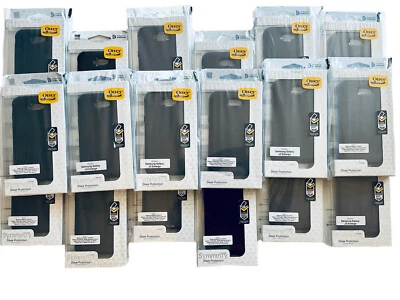 Lote de 18 -- Fundas serie Otterbox Symmetry para Samsung Galaxy J3 Emerge - Negras Foto 1 de 4