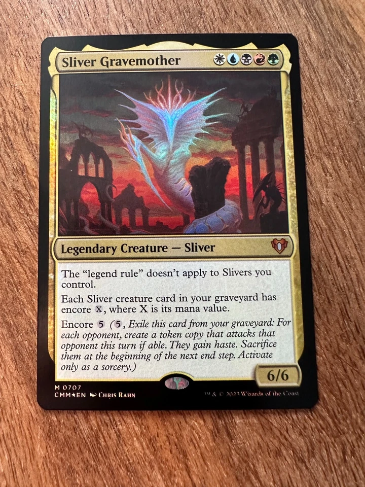 Sliver Gravemother / Remasuri-Grabmutter - FOIL - Commander Masters -NM-EN- MTG - Bild 1 von 1