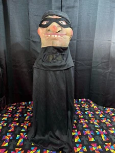Máscara de goma de Halloween Seasonal Visions International Burgler Robber 2008 - Imagen 1 de 5