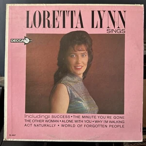 Loretta Lynn / Loretta Lynn Sings Lp Decca 4457 Mono - Picture 1 of 8
