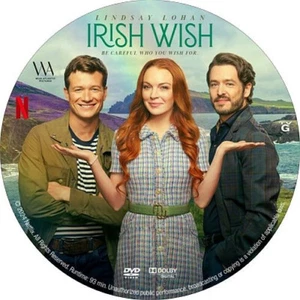 Irish Wish 2024 Lindsay Lohan Romance Comedy Movie DVD Hard To Find RARE NEW
