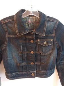 I Jeans By Buffalo Denim Jacket Girls sz 14 (L) 100% cotton  - Picture 1 of 10