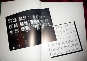 The 1942 Exodus, Dunellen, New Jersey High School Yearbook - Picture 1 of 6