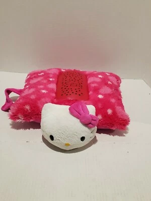 Hello Kitty Pink Dream Lites Pillow Pets Plush Night Light Projector 12" Tested - Image 1 of 4