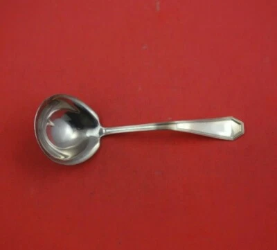 Подливка из чистого серебра Queen Anne Plain от Dominick and Haff 7 1/4 дюйма сервировка - Изображение 1 из 3