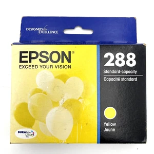 Genuine Epson 288 Yellow Ink Cartridge Epson Expression Home XP-330, Exp 11/2022 - Picture 1 of 1