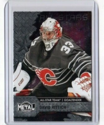 2020-21 Skybox Metal Universe Base SP All-Stars Card David Rittich All-Star Team - Image 1 of 2