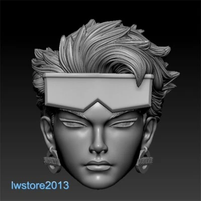 1/6 1/12 1/18 Jubilee Girl Head Sculpt For 12" 6" 3.75" Female Figure Body Toys Foto 1 de 2