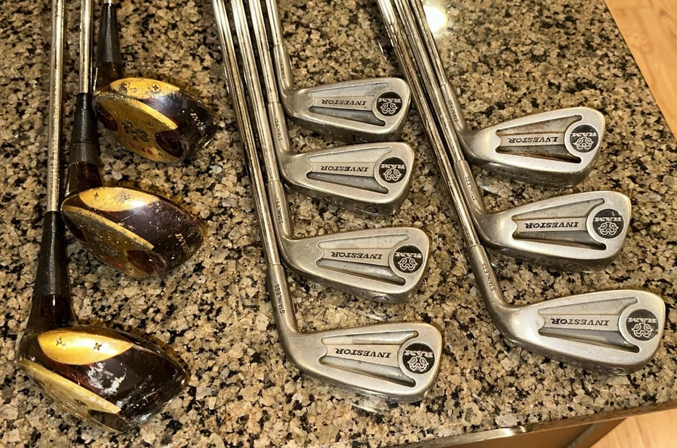 Ram Investor (1W, 3W, 5W, 4-PW) Combo Set Golf Clubs w/Steel Shafts (Stiff Flex) - Image 1 of 4