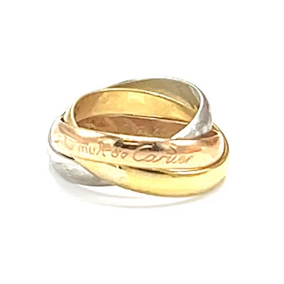 Le Must de Cartier Trinity Ring in 18k Gold - Image 1 of 3