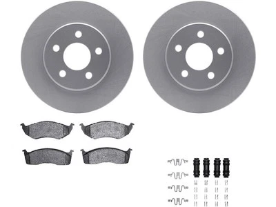 Kit de pastilha de freio e rotor Dynamic Friction 65117JPHW para Chrysler Grand Voyager - Imagem 1 de 2