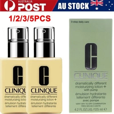 1-5Pcs Clinique Dramatically Different Moisturizing Lotion with Pump 4.2oz 125ml - image 1 of 4
