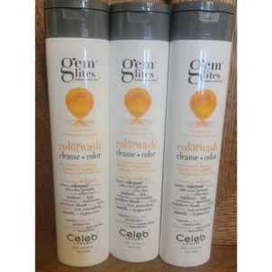 3 Pack Celeb Luxury Gem lites Tourmaline Colorwash Shampoo - Picture 1 of 3