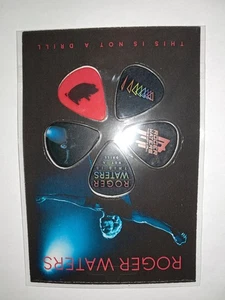 ROGER WATERS THIS IS NOT A DRILL 5 x GUITAR PICKS BRAND NEW SEALED - Picture 1 of 1