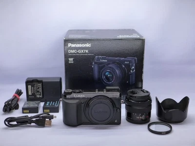 Panasonic Lumix DMC-GX7 / Kit 14-42mm Black /  Shutter Count: 3680 - Image 1 of 4