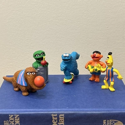 Винтажный лот из 5 кукол 80-х 90-х Улица Сезам аплодисменты - Изображение 1 из 4