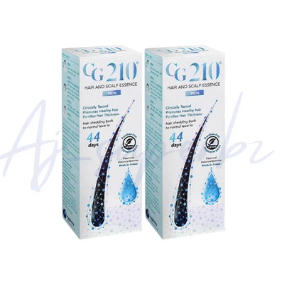 2x Cg210 Tratamiento Anti Pérdida de Cabello Cuero Cabelludo Esencia Hombres 80 ml Foto 1 de 4