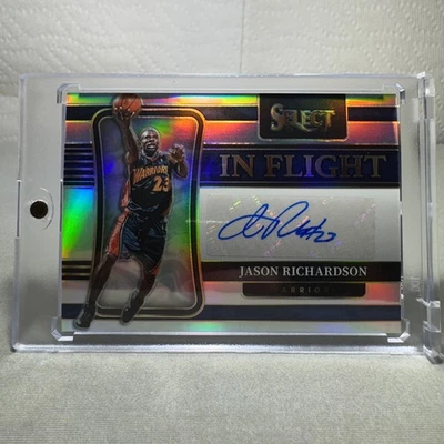 2022 Select 5/299 In Flight Auto Jason Richardson Warriors No. IF-JRS - Image 1 of 4