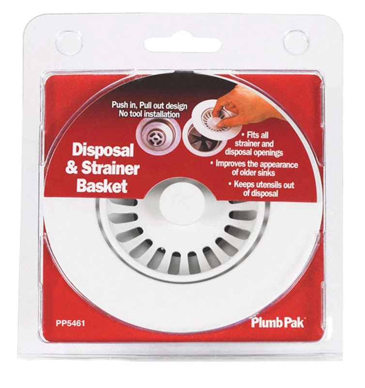 Keeney K5461 Acabado Blanco Elevado Metal Pop-In Tapón Fregadero Drenaje 4.5 pulgadas Foto 1 de 1