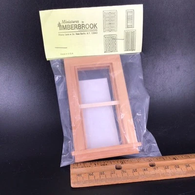 Timberbrook 665 1:12 Scake  Wood Window MINIATURE DOLLHOUSE - Image 1 of 4