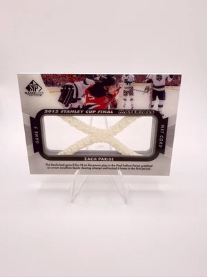 2012-13 SPGU Net Cord Stanley Cup Final Materials Zach Parise Game 5 Goal 23/25 - Image 1 of 2
