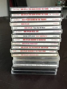 Bob Dylan album CD Lot 16 discs most Columbia some live good listening copies - Picture 1 of 15