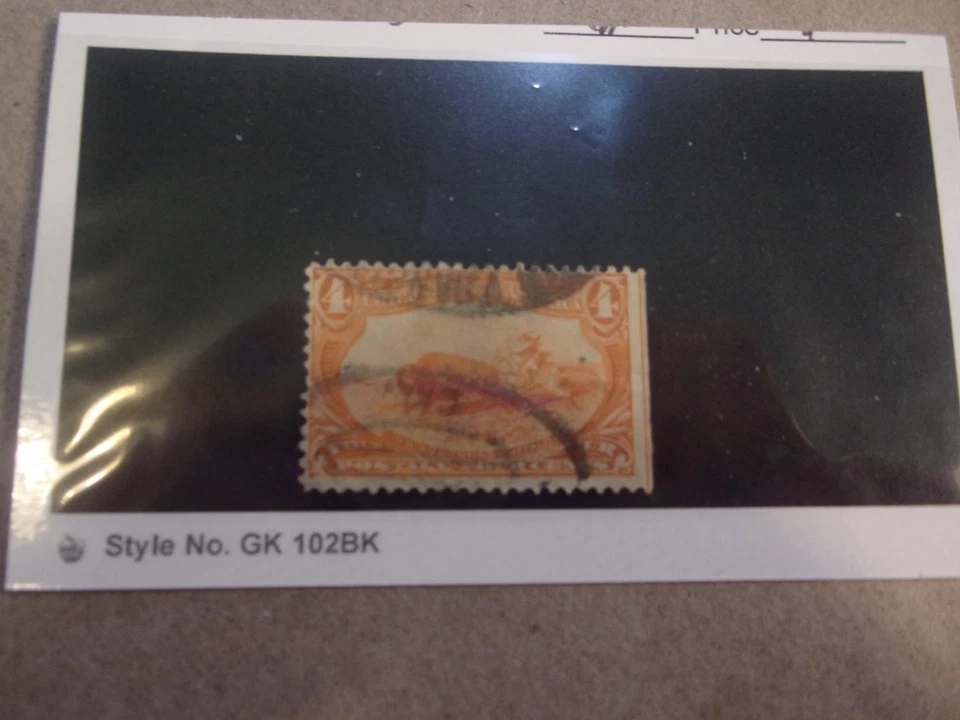 USA Used, 1898 Issue, 4 Cent Trans-Mississippi Exposition, Orange, Scott#287 - Image 1 of 1