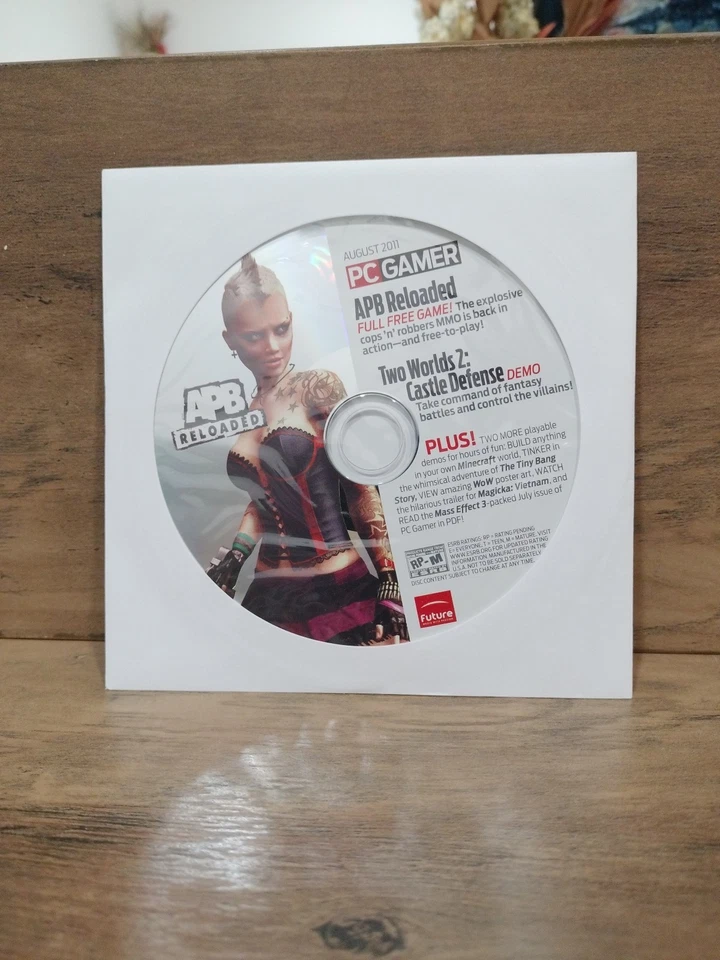 PC Gamer Minecraft Demo August 2011 Rare - Image 1 of 1