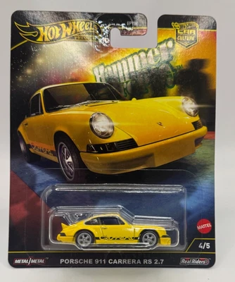 Hot Wheels Porsche 911 Carrera Rs 2.7 Premium-Car Culture - Image 1 of 4