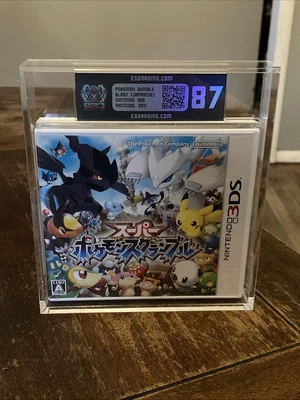 Pokemon Rumble Blast Nintendo 3DS Japanese Graded 87 ESG Grading Video Game - Image 1 of 4
