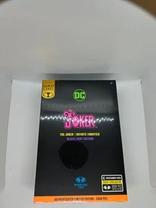 McFarlane Infinite Frontier The Joker Black Light Gold Label 2023 SDCC EXCL New - Picture 1 of 1
