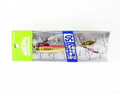 Megabass Metal Jig Makippa 50 grams Sinking Lure Akakin (0069) - Изображение 1 из 4