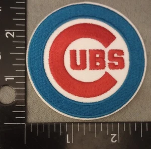 CHICAGO CUBS BASEBALL IRON ON PATCH - Picture 1 of 3