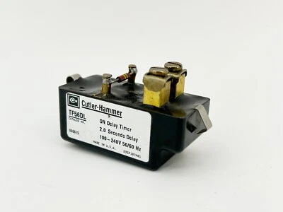 New Cutler Hammer TF56DL On Delay Timer 2 Second Delay 100-240V 50/60Hz - Image 1 of 4