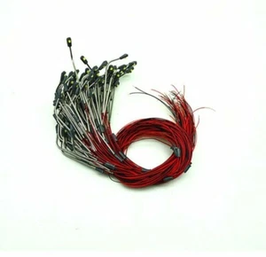 SET OF 10  Warm White Lamp Post Street Lights w/resistors HO Scale USA SOLD/SHIP - Picture 1 of 3