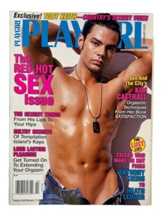 Playgirl Magazine Feb 2003 Anthony Kiedis, Heath Ledger, Long Lasting Pleasure - Picture 1 of 2