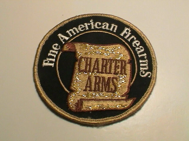 CHARTER ARMS FINE AMERICAN FIREARMS GUN RIFLE SHOTGUN SHOOTING HUNTING BIG PATCH - Image 1 of 2