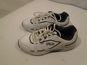 Fila Womens US Size 9 Athletic Shoes Sneakers White Lace Up Low Top - Picture 1 of 6