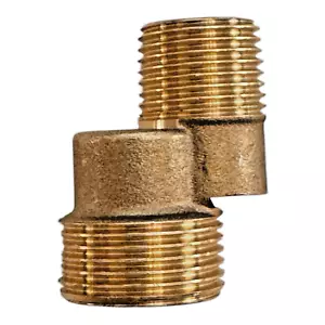Adaptador de ducha de latón grifo de bañera con patas de garra de 1/2" a 3/4" ajustable - Imagen 1 de 2