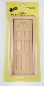Dollhouse Miniature Exterior Door Carolina Half Moon 1:12 Scale Houseworks #6023 - Picture 1 of 2