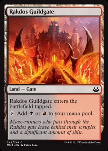Modern Masters 2017 - Rakdos Guildgate - Foil - Image 1 of 1