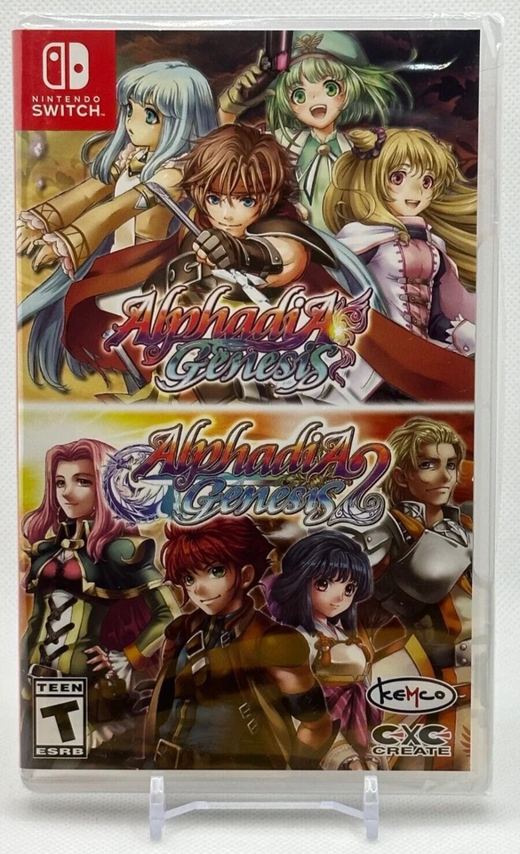 Alphadia Genesis 1 & 2 - Nintendo Switch - Limited Run Games - New & Sealed - Image 1 of 2