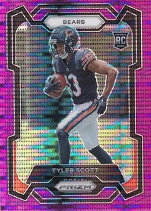 Panini Prizm 2023 - Rookies Purple Pulsar Prizm #315 Tyler Scott (RC) Bears - Imagen 1 de 2