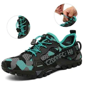 Outdoor Non-slip Hiking Shoes Men Breathable Beach Wading Shoe Training Sneakers - Picture 1 of 20
