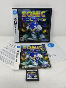 Sonic Colors (Nintendo DS, 2010) CIB Complete with Manual TESTED