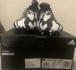 adizero 5-star7.0 camo football cleats size 13.5 - Picture 1 of 6