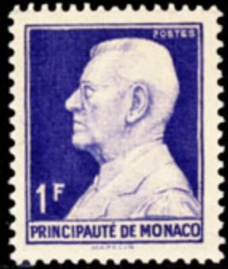 [OOS] Monaco #YT302B MNH 1948-1949 Louis II [234] - Picture 1 of 1