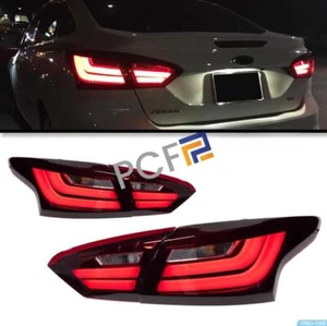 For Ford Focus Sedan 2012-2014 Smoke Black LED Rear Lamps Taillights Dynamic - Foto 1 di 8