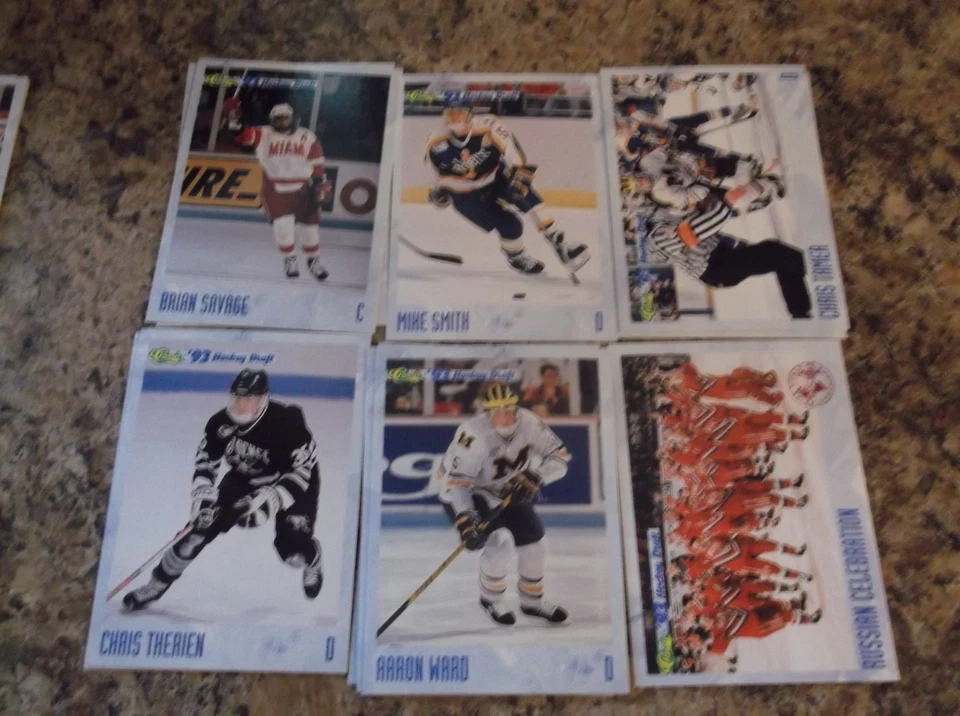 1993-94 CLASSIC HOCKEY DRAFT # 84 CHRIS THERIEN Hockey Card - Image 1 of 1